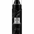 Black fragrance mist bottle with spray pump and KSV Very Secret label