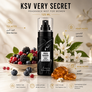 Fragrance mist bottle with spray pump, dark glass, 125 ml