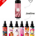 Fragrance spray bundle with 6 bottles, assorted sizes (100 ml and 125 ml)