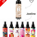 Fragrance mist bundle of six spray bottles, including White Musk 125 ml and 100 ml